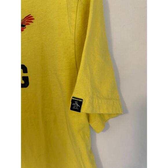 An Original Penguin by Musingwear Men's Medium Yellow "Winging It" T shirt - Picture 4 of 5